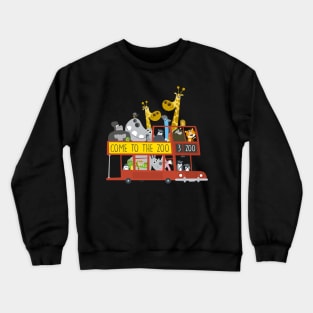 Come to the Zoo! Crewneck Sweatshirt